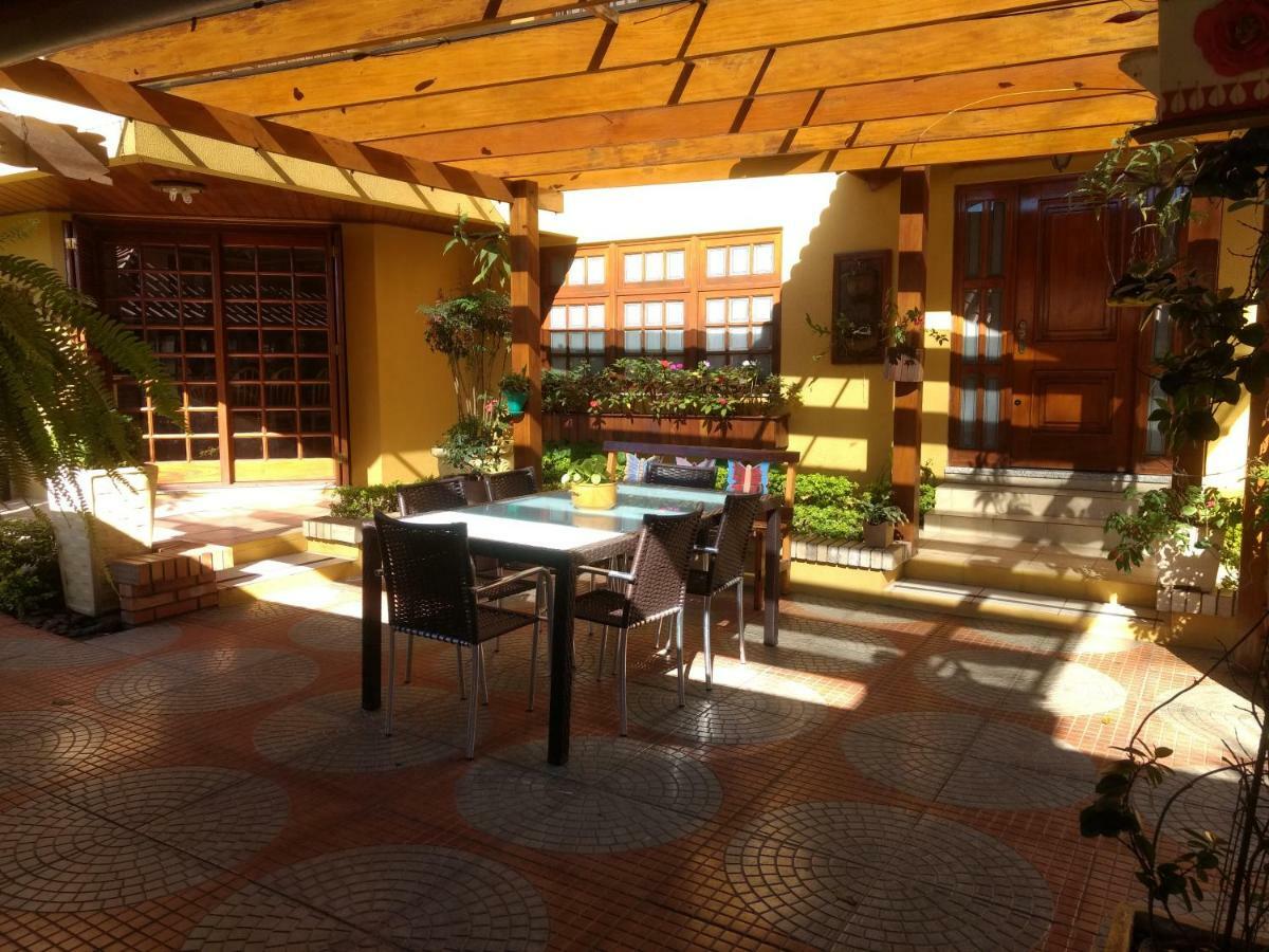 Casa Das Palmeiras + Quiosque Bento Gonçalves Exteriör bild